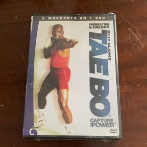 Billy Blanks Tae Bo 2 work outs on 1 DVD